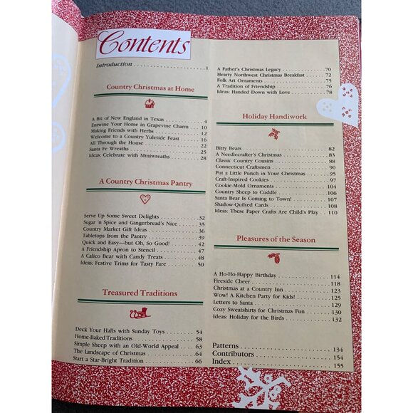 American Country Christmas 1989 Book  Holiday Handiwork Recipes & Traditions  Ox - Picture 4 of 5